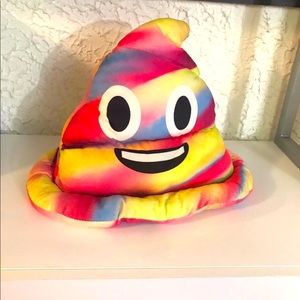 2/ $30 poop hat rainbow